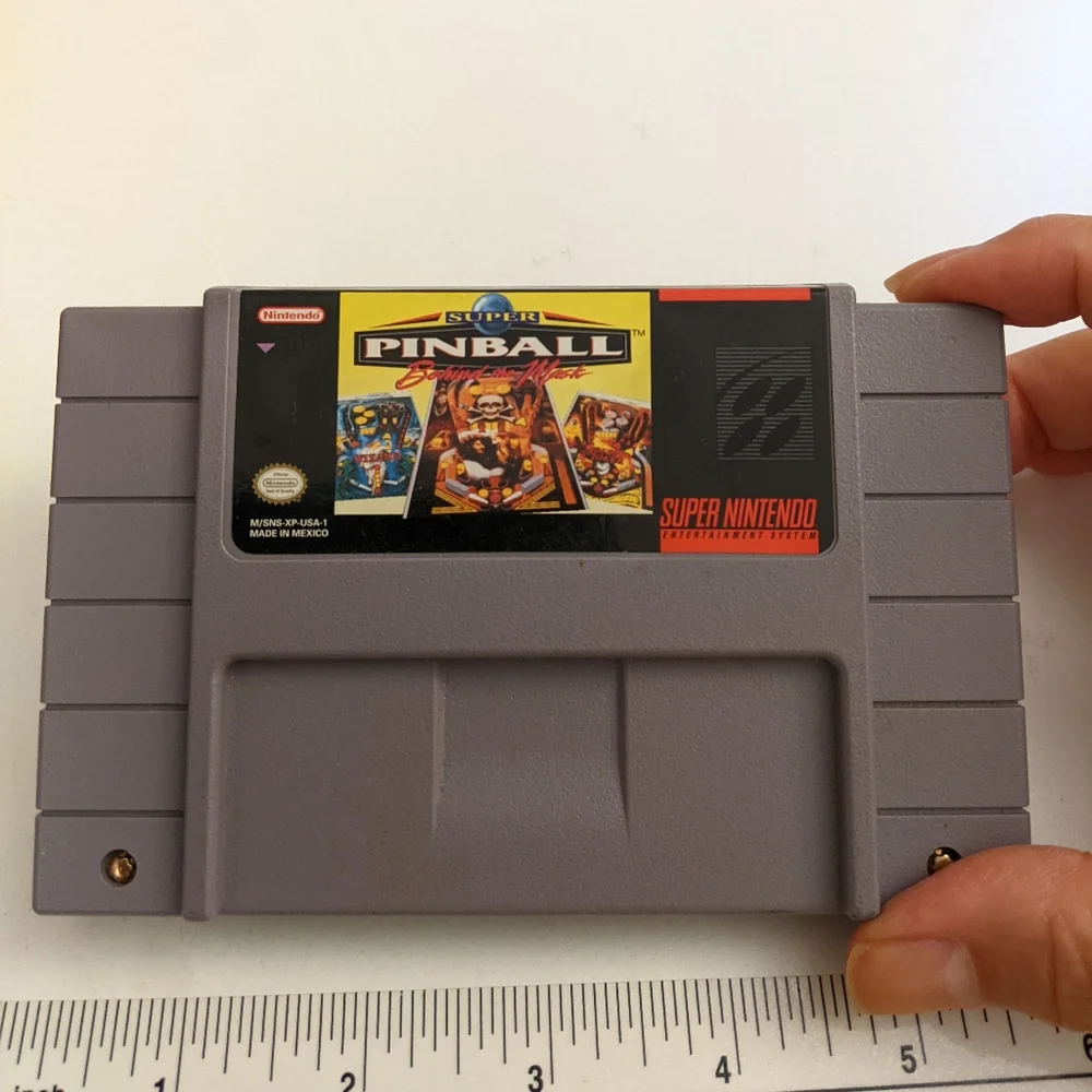 Nintendo super pinball